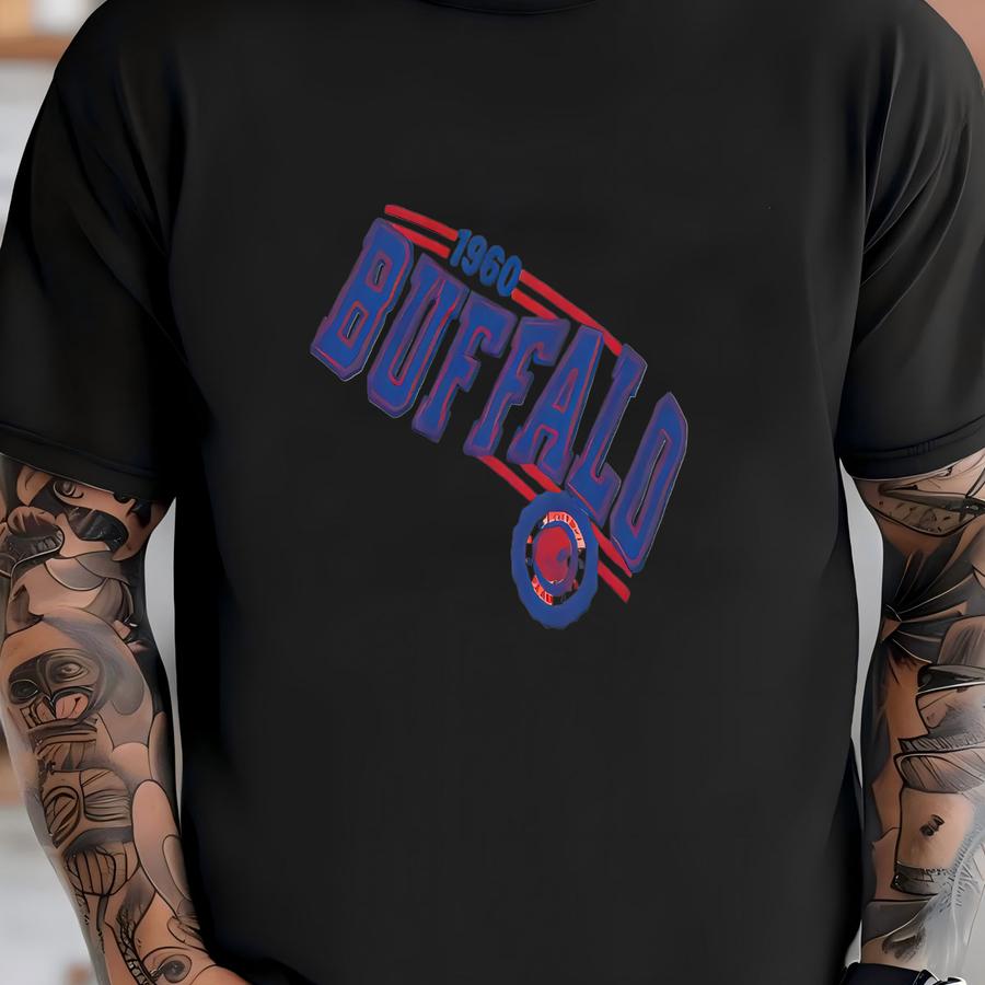 Buffalo Football Bucket Hat, Vintage Bill Bucket Hat, Retro Football Cap, Bill Mafia Fan Gift, Football Apparel, Tailgating Bucket Hat T-shirt