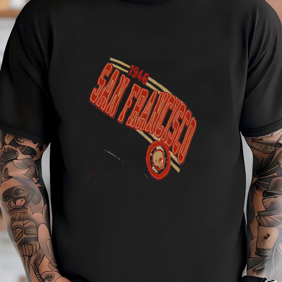 San Francisco Football Bucket Hat, Vintage 49er Bucket Hat, Retro Football Cap, Forty Niner Fan Gift, Football Apparel, Tailgate Bucket Hat T-shirt