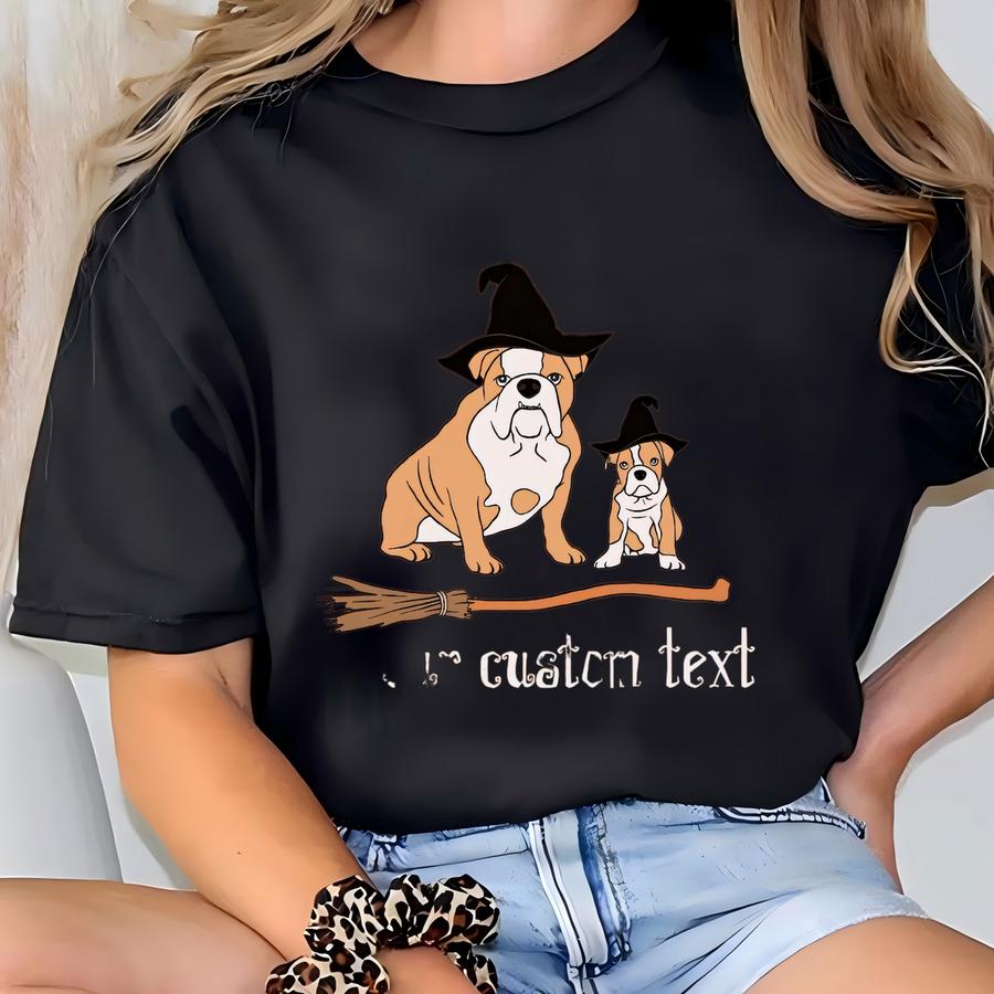 Custom Dog Halloween Shirt: Ghost Pumpkin Tee T-shirt