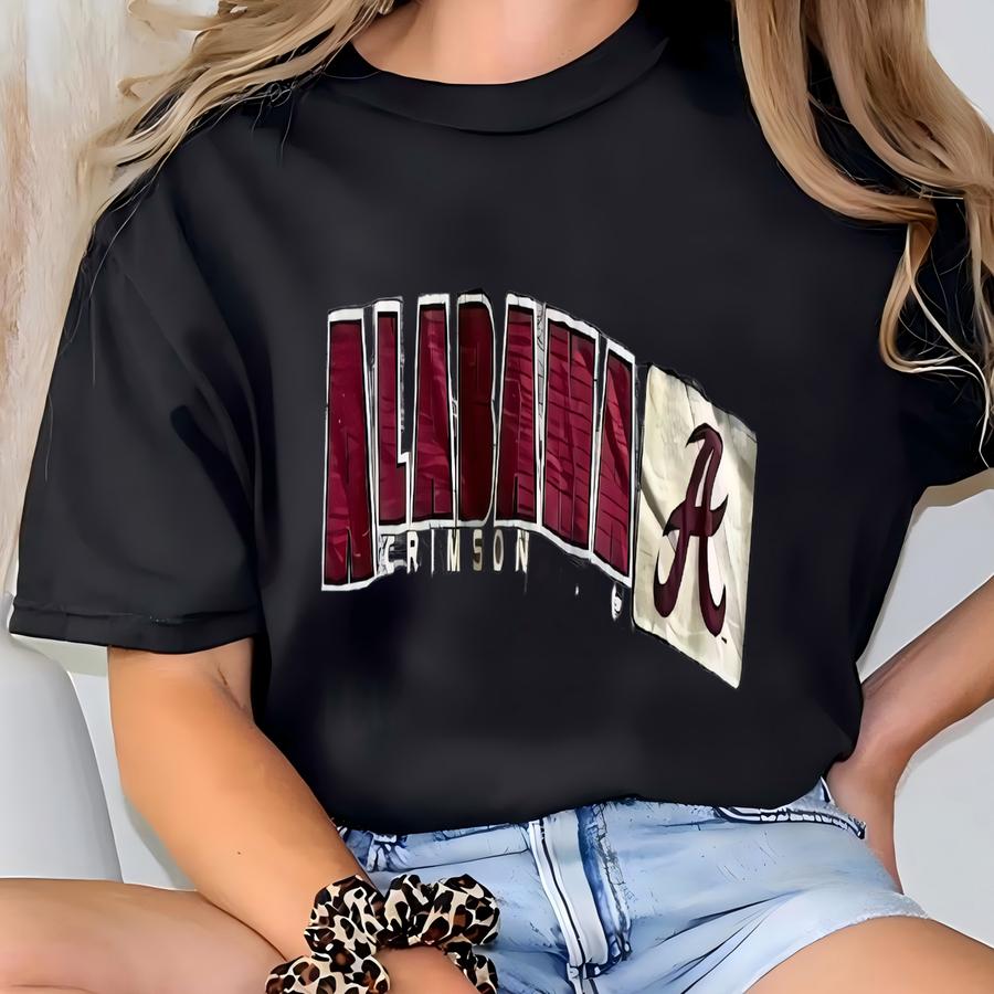 Vintage Crimson Hoodie T-shirt