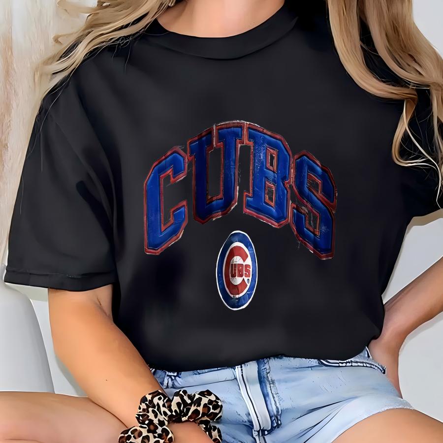 Vintage Chicago Cubs Hoodie T-shirt