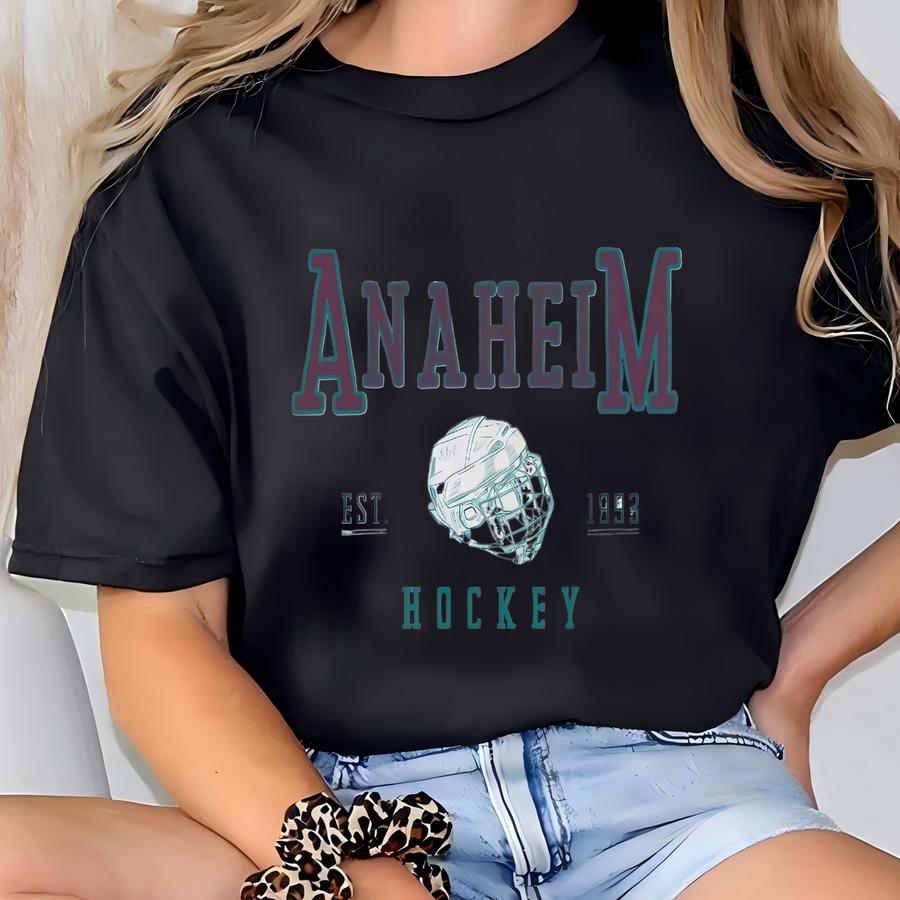 Anaheim Hockey Shirt, Duck Hockey Gameday Sweatshirt, Anaheim Hockey Crewneck, Duck Hockey Fan Apparel, Anaheim Gameday Hockey Shirt T-shirt