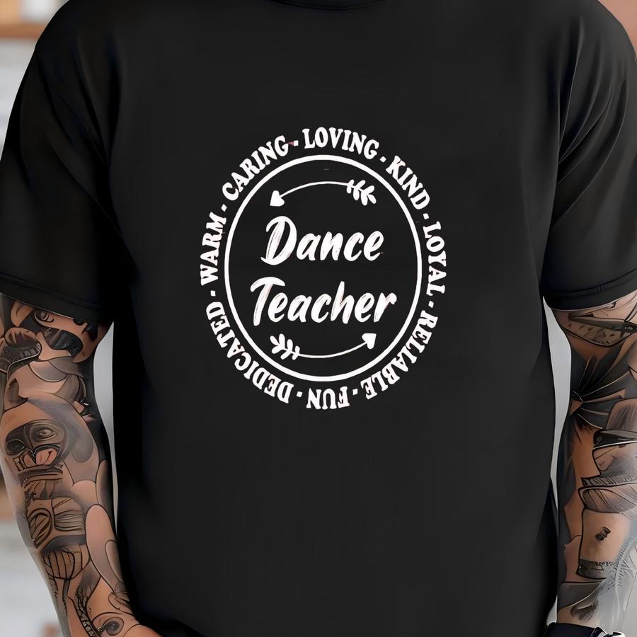 Dance Teacher Shirt, Dancer Life Shirt, Dance Lover Shirt, Dance Heart Tee, Dancer Gift Shirts, Dance Mom Tshirt, Dance Day Tee, Dance Shirt T-shirt