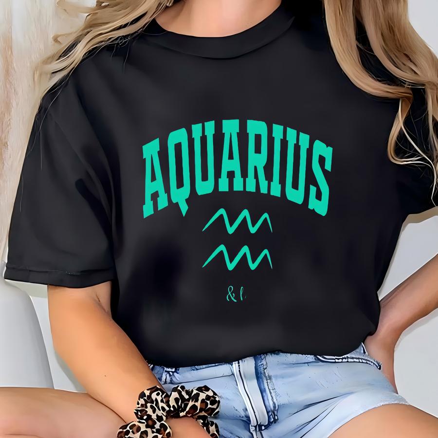 Aquarius Hoodie, Sweatshirt, Hoodie, Unique Visionary Design, Aquarius Zodiac Sign, Horoscope Gift, Astrology Apparel, Unisex Aquarius T-shirt
