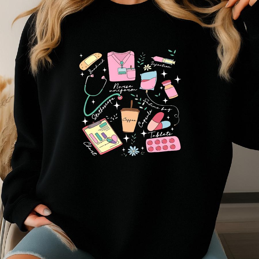 Coquette Nurse Shirt: Medical School Tee, Rn Gift Sweatshirt