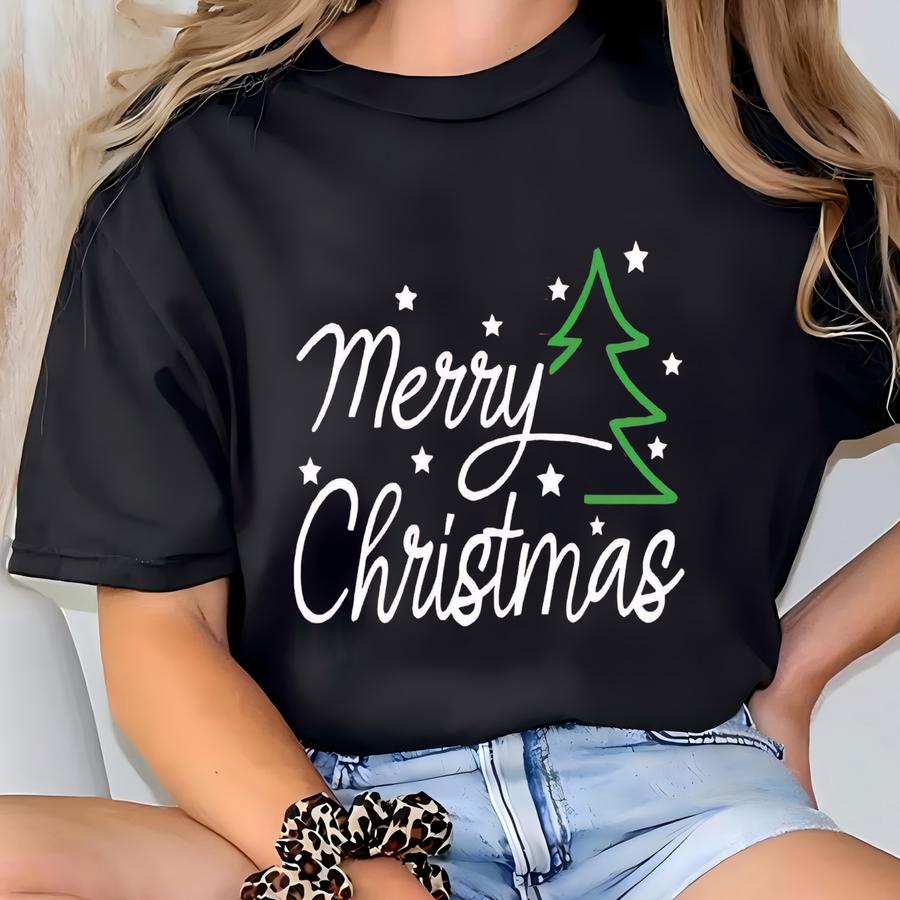 Merry Christmas Hoodie / Merry Christmas Shirt, Christmas Tees Shirt, Christmas Family Shirt, Holiday Shirt, Christmas Gift Shirt T-shirt