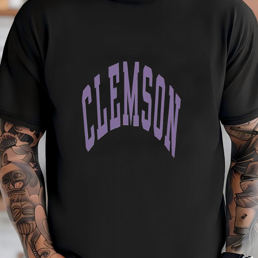 Clemson Hoodie, Clemson Football Hoodie, , Monochromatic Hoodie T-shirt