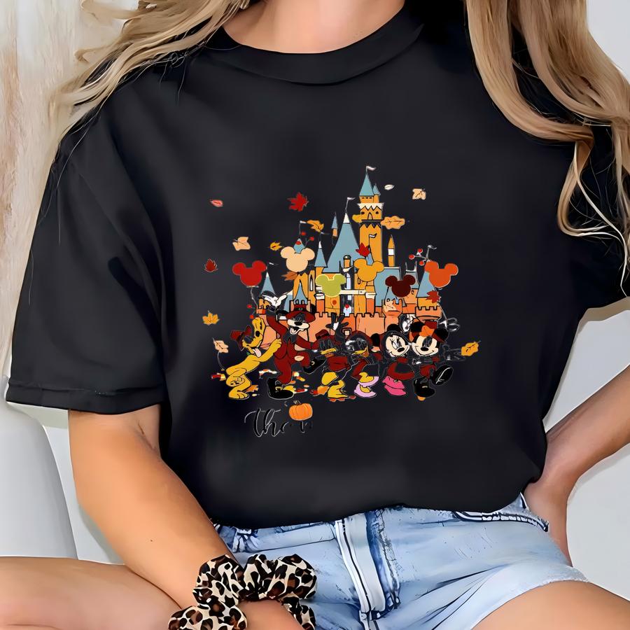 And Friends Thanksgiving Shirt, Land Thanksgiving Hoodie, Fall Vibes Family Matching, Happy Thankful, Thanksgiving Gift T-shirt