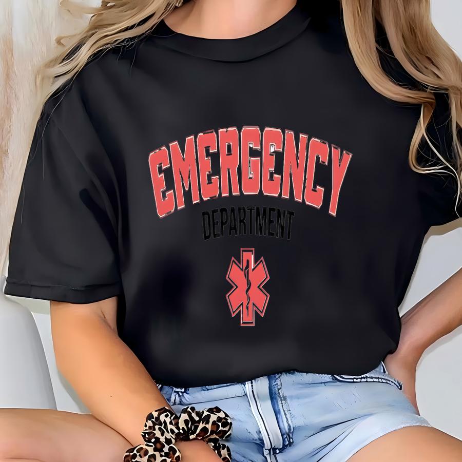 Emergency Department Shirt, Er Nurse Shirt, Emergency Medicine Nurse Shirt, Emergency Nurse Gift, Emergency Room Shirt, Er Team Shirt T-shirt