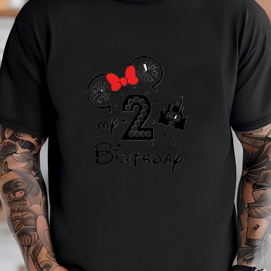 Birthday Girl And Boy Shirt, Birthday Family Shirt, 2nd Birthday Shirt, Birthday Crew Shirt, Birthday Girl Shirt T-shirt