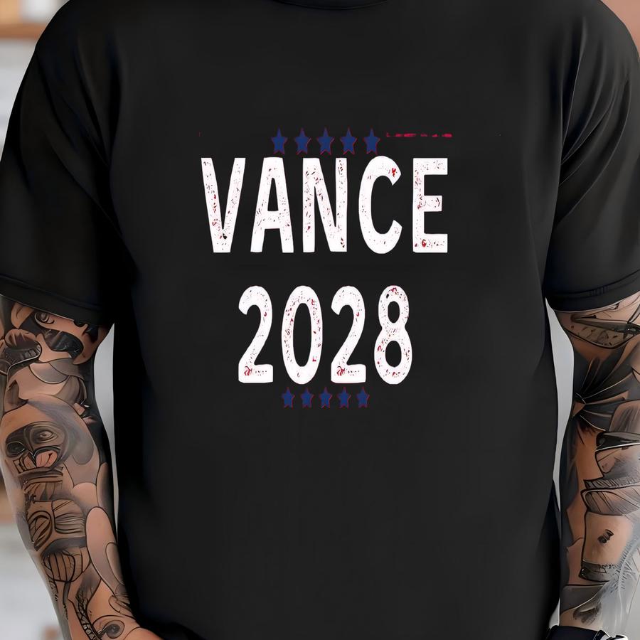 Vance 2028 Hoodie,  Campaign,  47, Republican, Jd Vance, Jd Vance For , Us Flag Vintage Hoodie, T-shirt