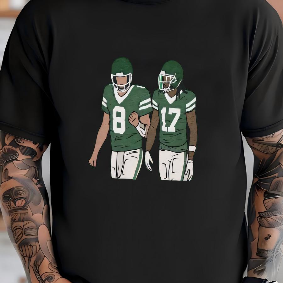 Aaron Rodgers And Davante Adams New York Crewneck Sweatshirt T-shirt