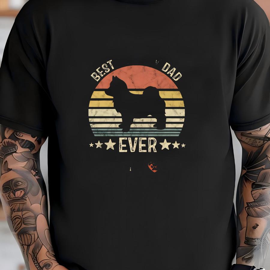 Pomsky Shirt / Sweatshirt / Hoodie, Pomsky Dad Custom Hoodie, Pomsky Personalized Tee, Pomsky Gift For Men, Pomsky Customized Dog Tshirt T-shirt