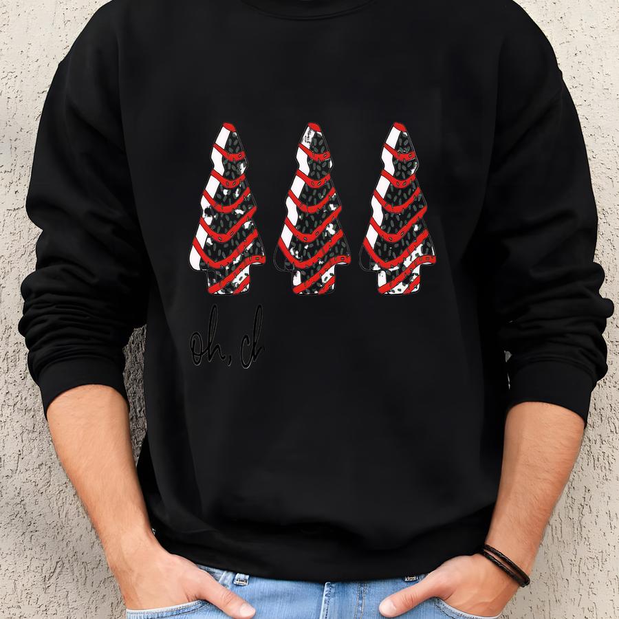 Oh Christmas Tree T-shirt: Retro Holiday Tee Sweatshirt