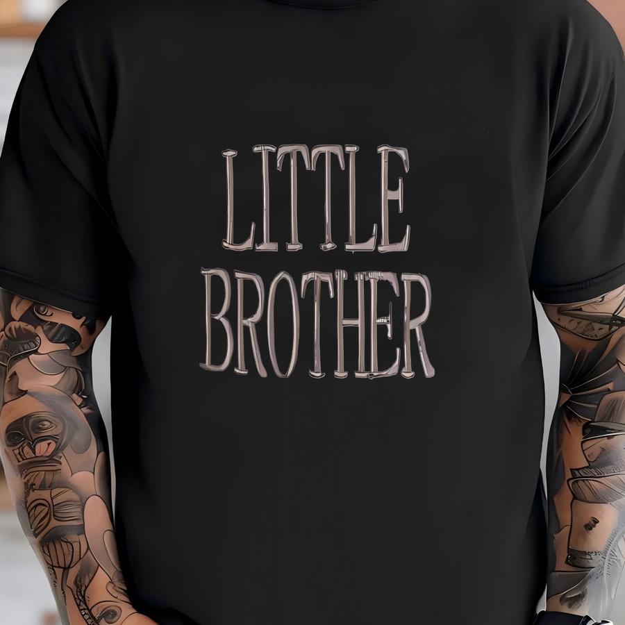 Little Brother Sweatshirt: Baby Announcement Gift T-shirt