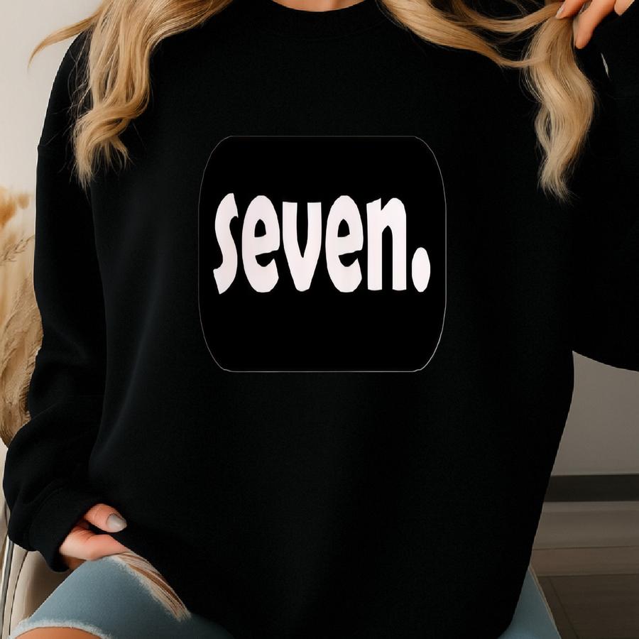 7th Birthday Toddler Shirt, 7th Birthday Gift, 7th Birthday T-shirt, 7 Year Old Gift, Seven Tshirt, 7th Birthday Party Gift, Birthday Tee Sweatshirt