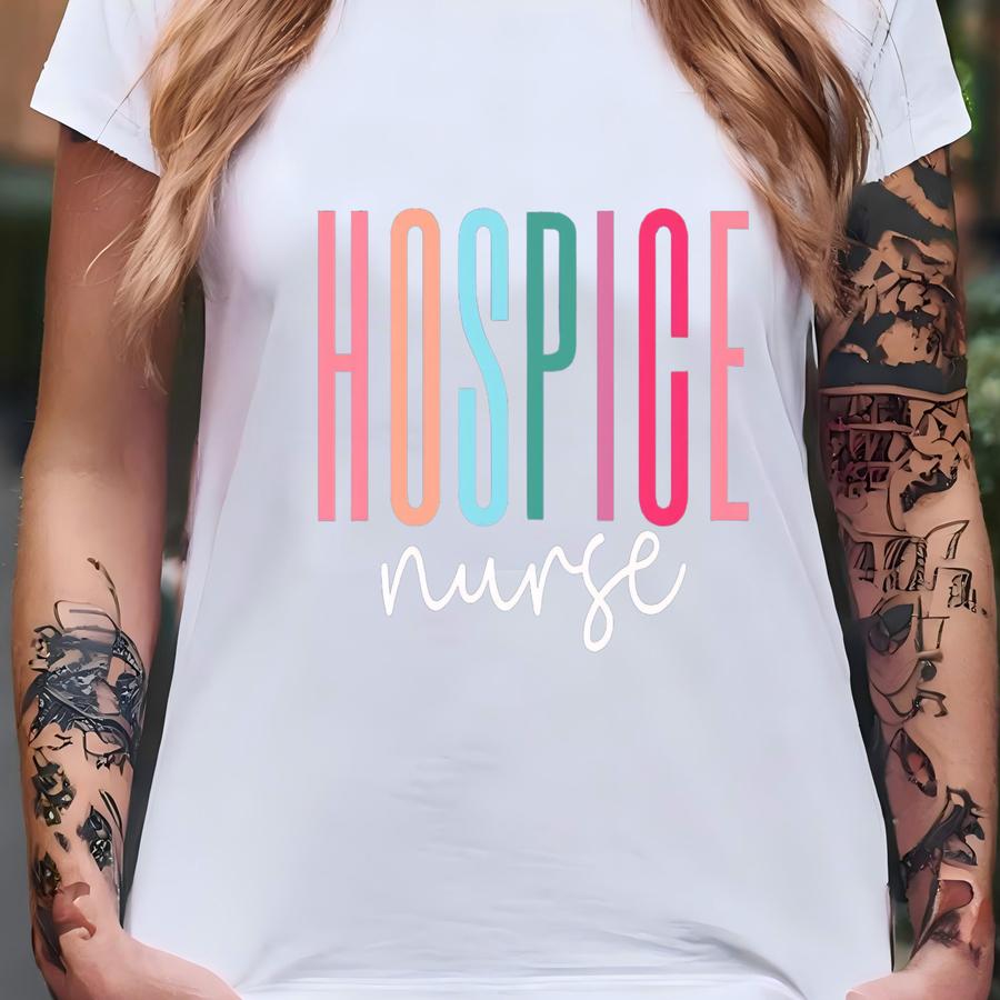 Hospice Nurse Shirt, Hospice Nurse Gifts, Registered Nurse Shirt, Hospice Worker, Hospice Team Shirt, Nursing School Tee, Hospice Aide Shirt T-shirt