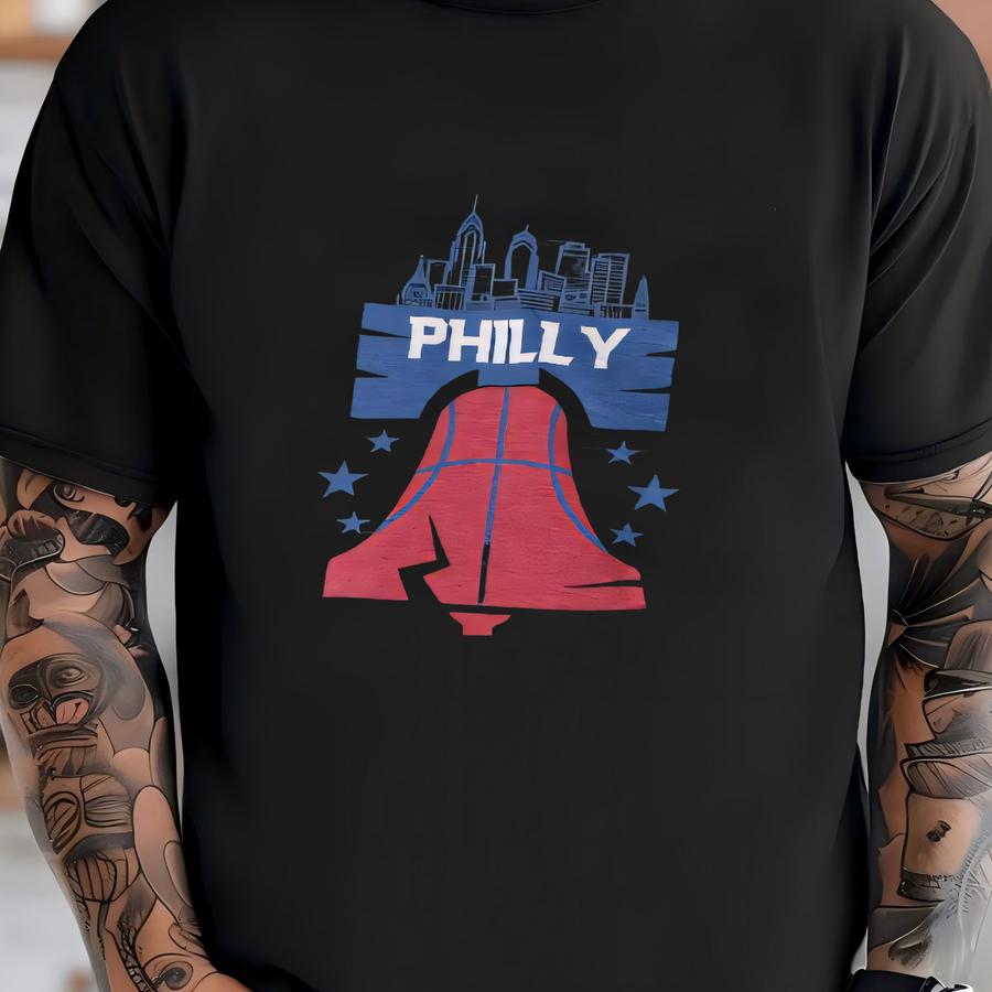 Vintage Philadelphia Basketball Hoodie: Philly Sports Fan Apparel T-shirt