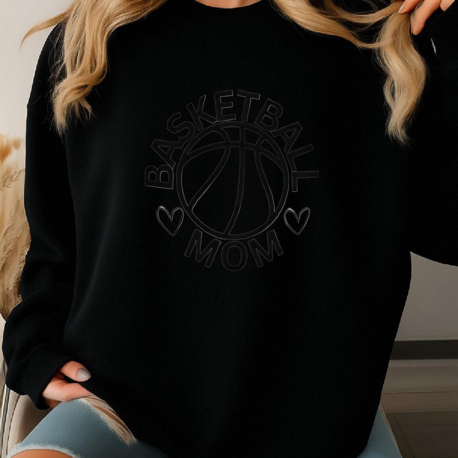 Basketball Mom Unisex T-shirt; Basketball Game Day Womens Shirt Sweatshirt