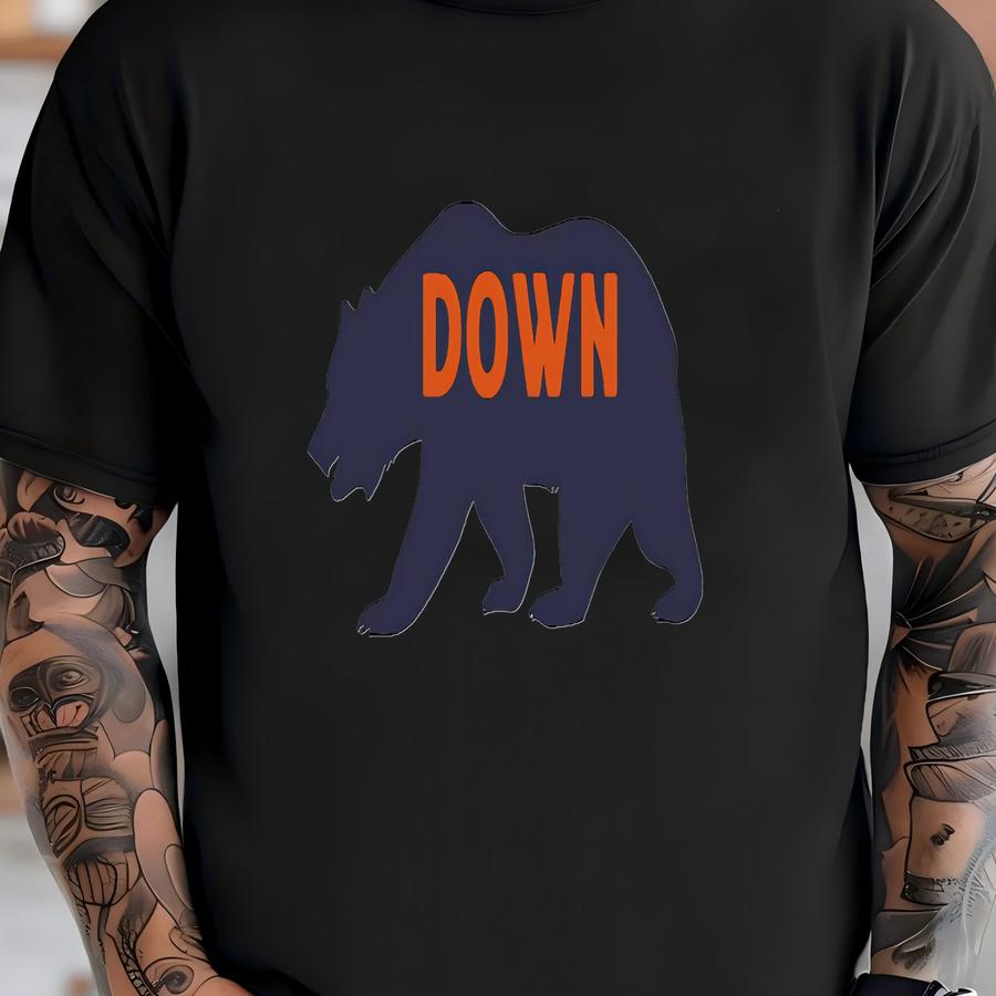 Bear Down Trucker Hat // Kids Or Adult Sizes Available // // Game Day // Family Hats T-shirt