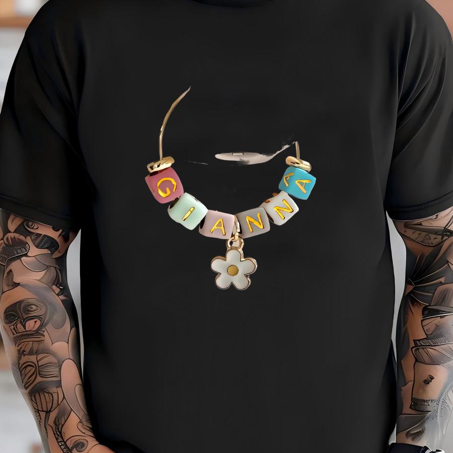 Tumbler Name Charm Personalized Cup Charm Tumbler Accessories Handle Charm Custom Water Bottle Name Tag Gift For Her Birthday Gift T-shirt