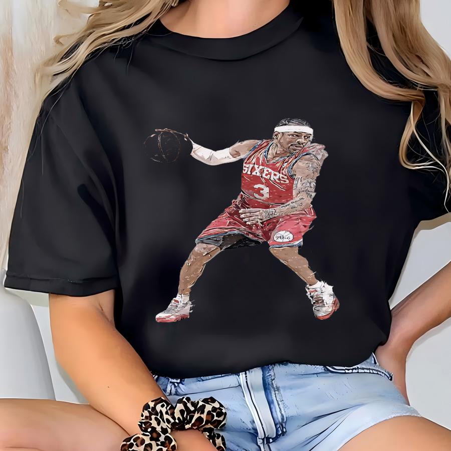 Framed Canvas Print Philadelphia 76ers Poster Basketball Artwork Wall Art Print Home Decor Gift M61 Christmas Gift T-shirt