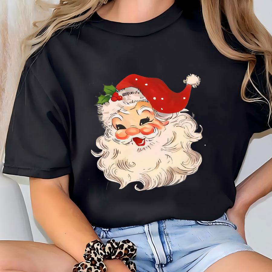 Vintage Santa Sweater T-shirt