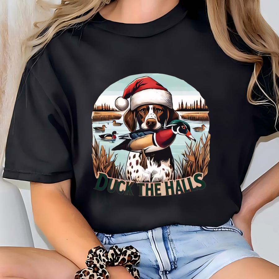 Boys Christmas Hunting Bella Shirt Adult And Kids T-shirt