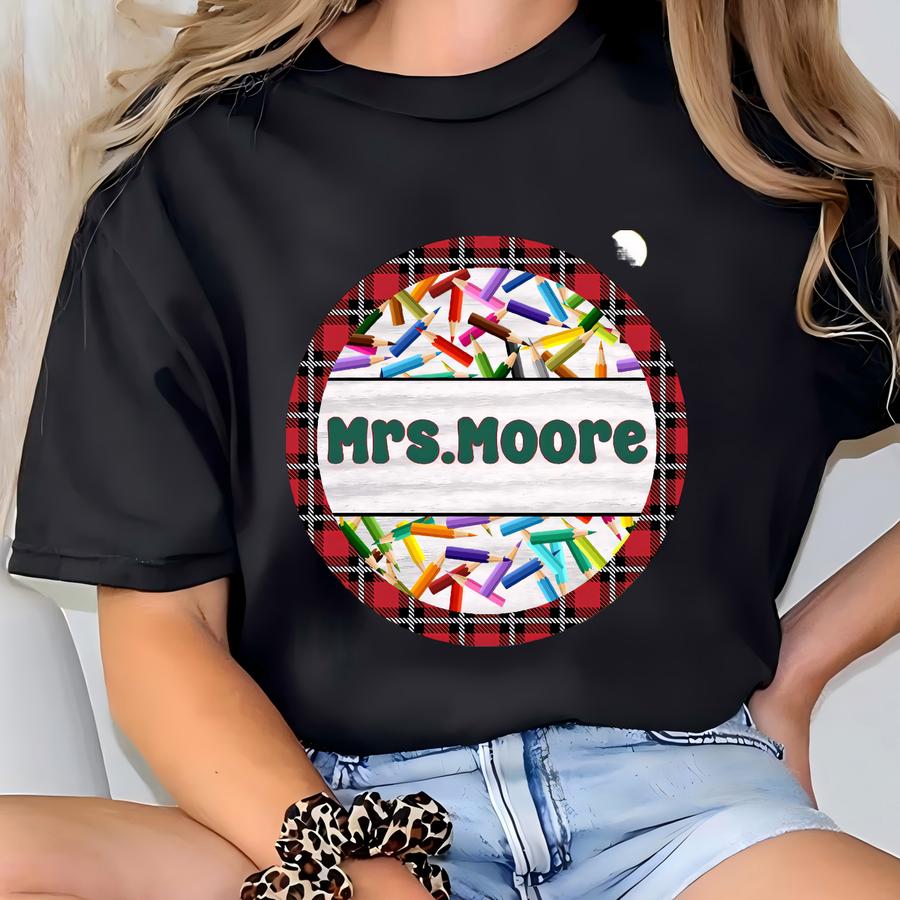 Teacher Ornament - Mdf, Double Sided T-shirt