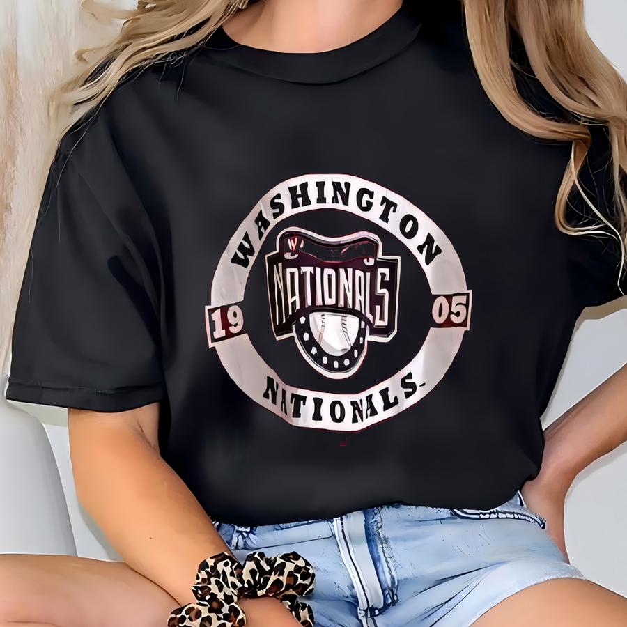 Vintage Washington National Hoodie T-shirt