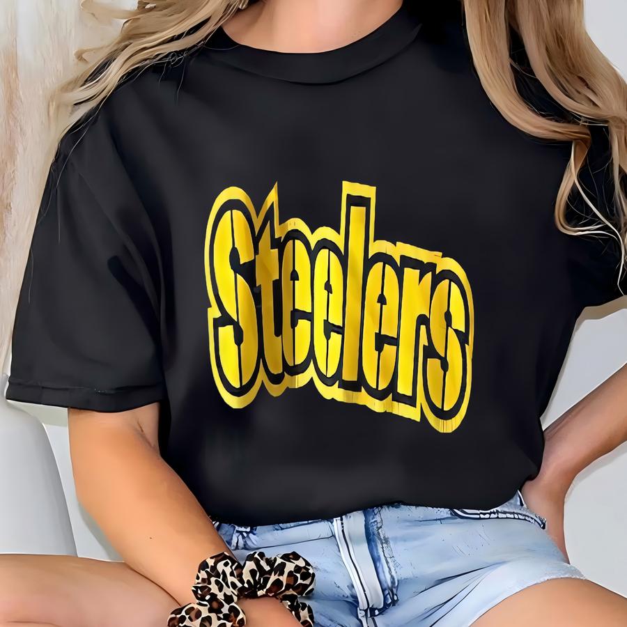 Vintage Pittsburgh Steelers Hoodie T-shirt