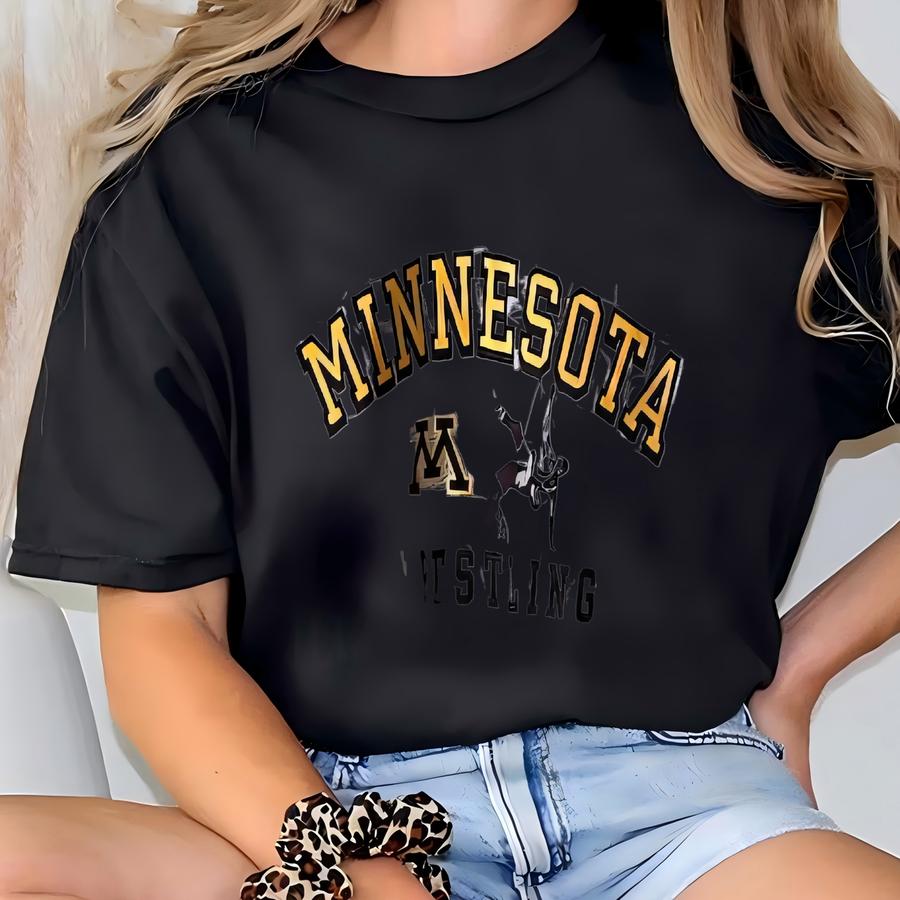 Vintage Minnesota University Hoodie T-shirt