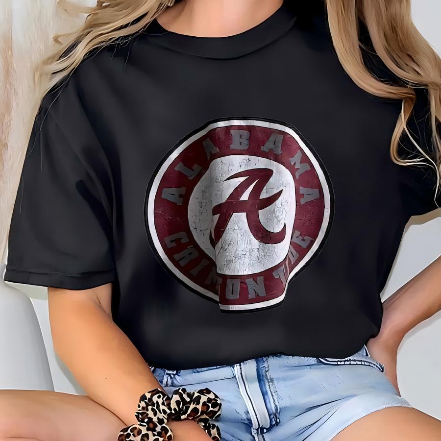 Vintage Crimson Hoodie T-shirt