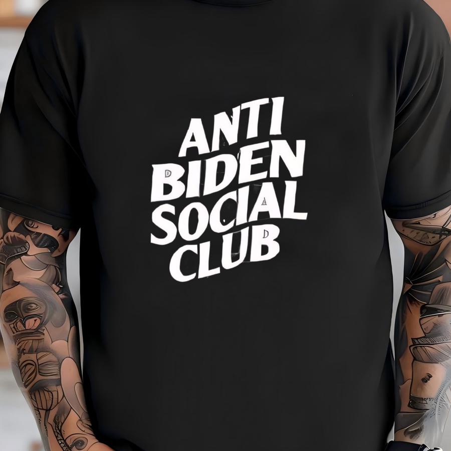 Anti Biden Social Club Merica Women's Hoodie T-shirt