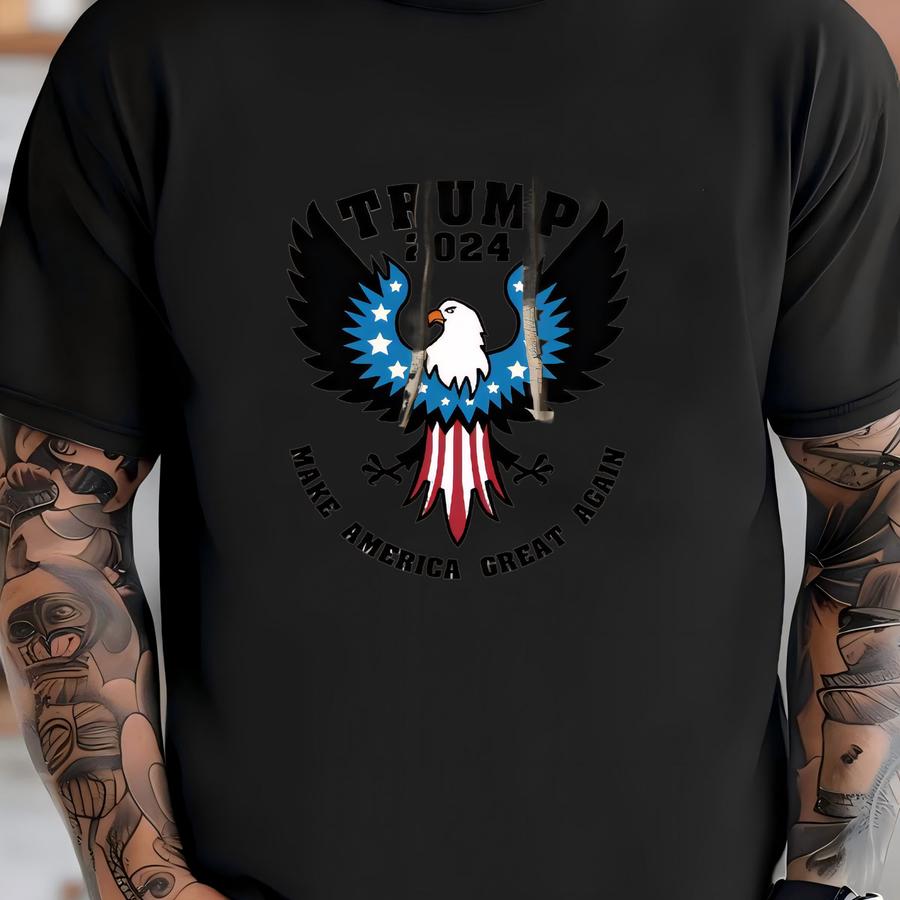 2024 Bald Eagle Pullover Hoodie T-shirt