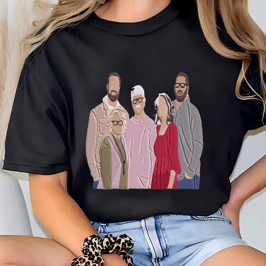 Custom Portrait Sweatshirt, Custom Photo On Sweatshirt , Mothers Day Gift, Fathers Day Gift, Christmas Gift T-shirt