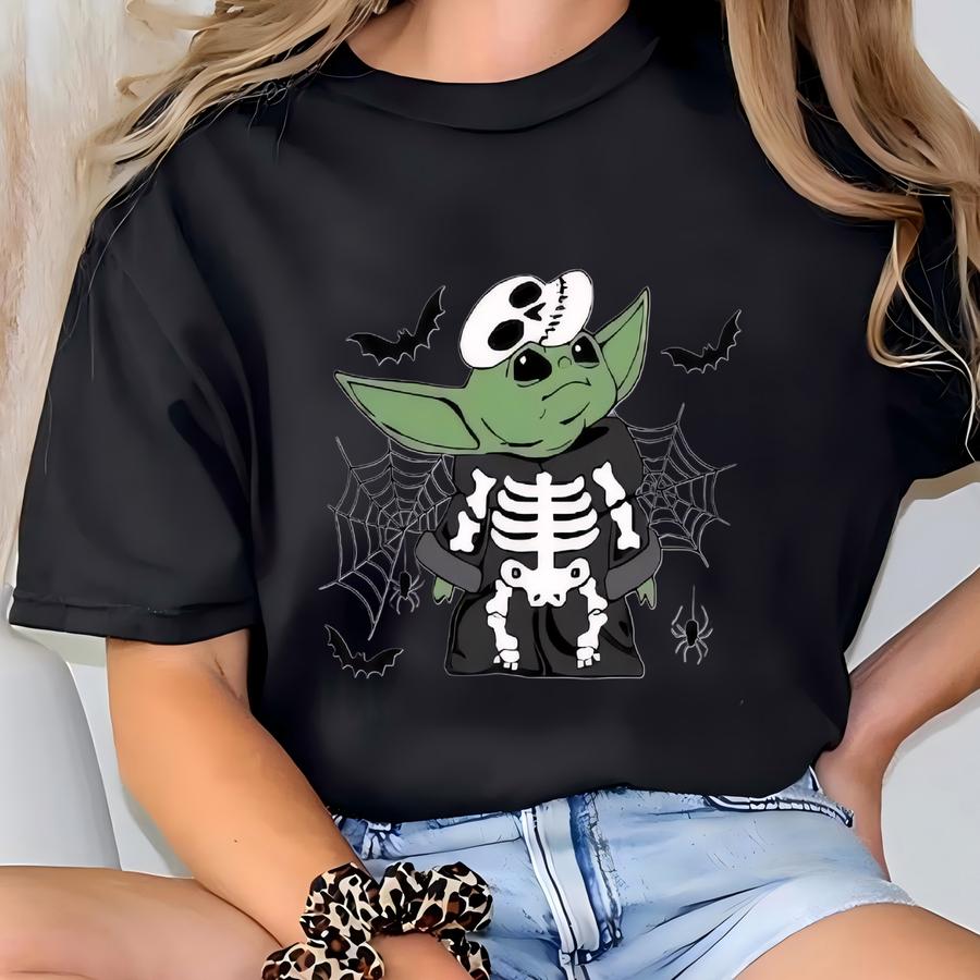 Star Wars Halloween Shirt, Halloween Family Matching Shirt, Star Wars Halloween Shirt, Spooky Vibes, Cartoon Halloween T-shirt