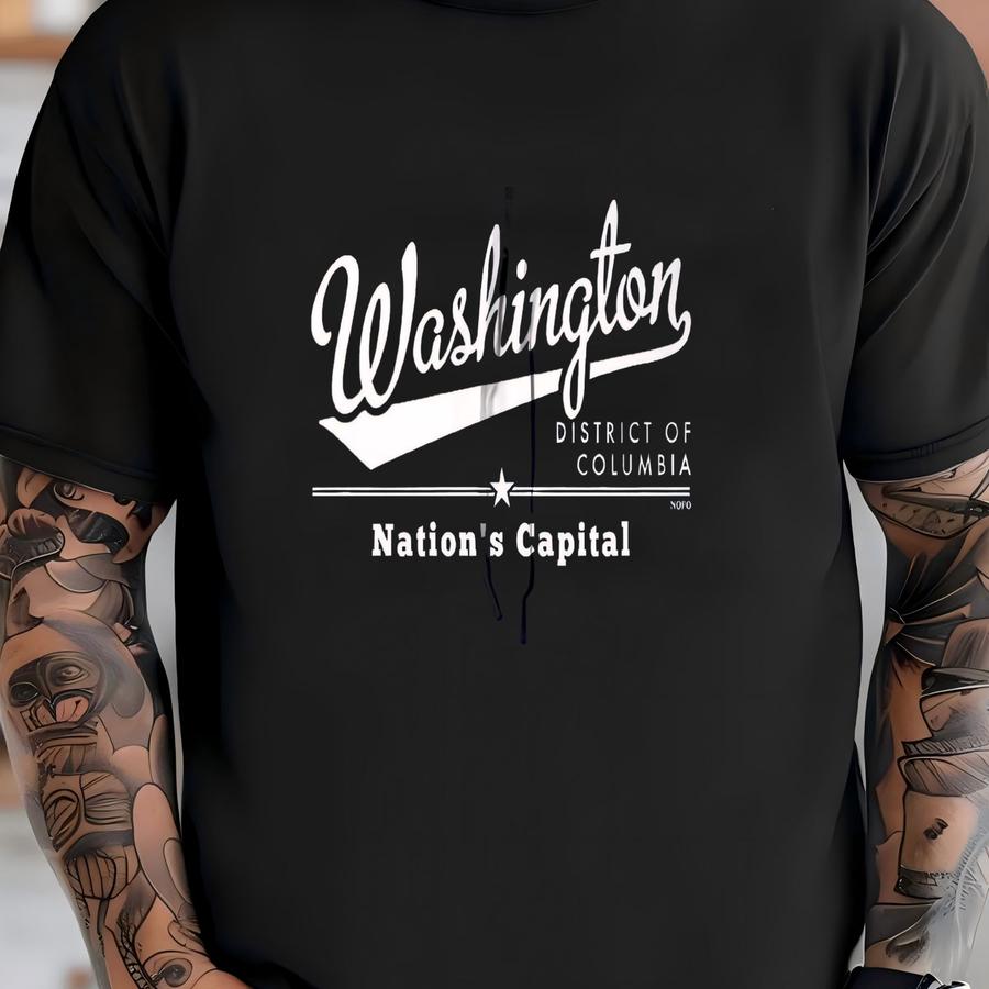 Washington District Of , Nations Capital Hooded Sweatshirt, Hood_00883 T-shirt