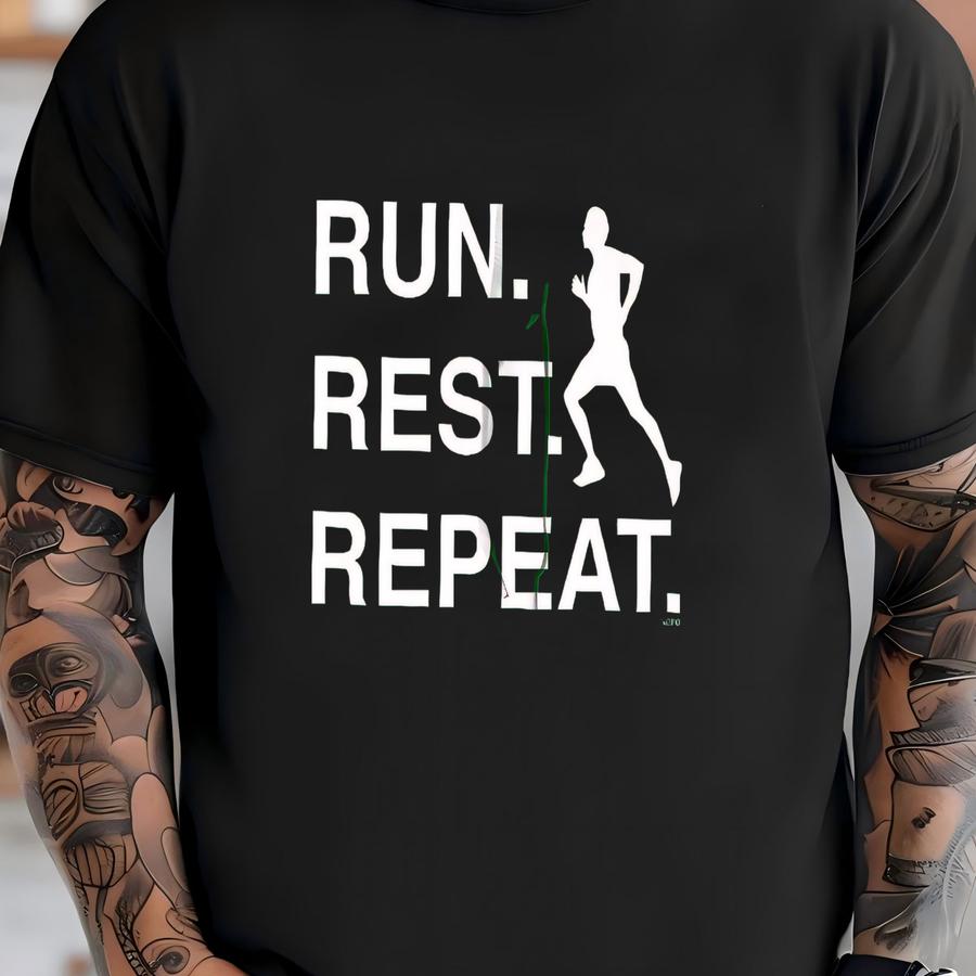 Run. Rest. Repeat., Runner Pride Hooded Sweatshirt, Hood_01216 T-shirt