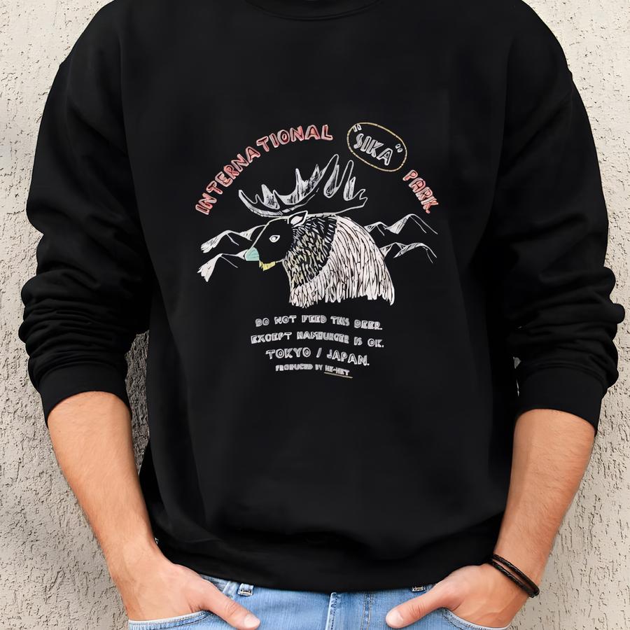 Vintage International Park Zipper Jacket Hoodies Sweatshirt