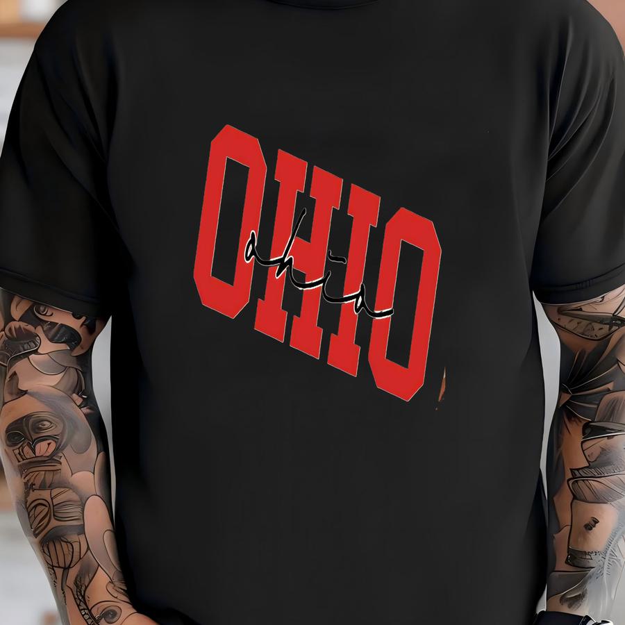 Retro Ohio Shirt, Ohio Home Shirt, Ohio State Shirt, Vintage Style Ohio Tee, Game Day Shirt, Ohio Lover Tee, Ohio Gift T-shirt