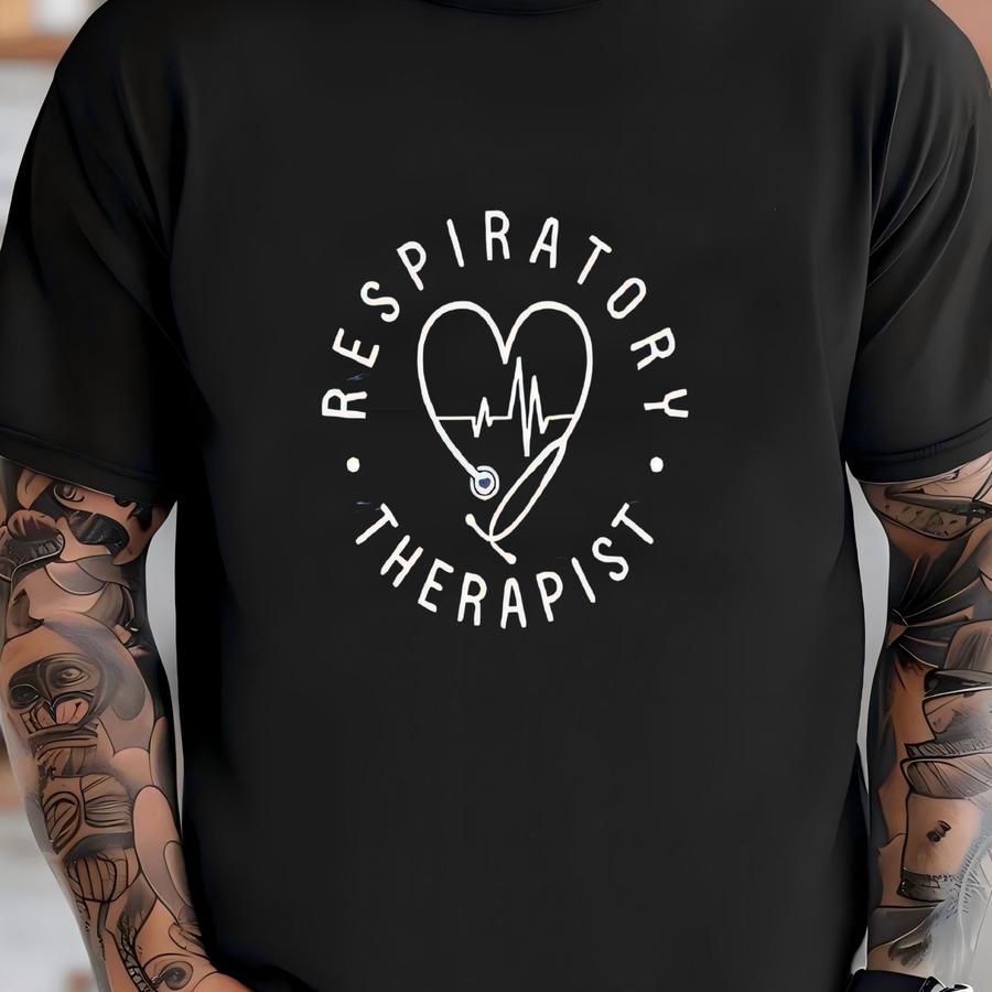 Respiratory Therapist V-neck Shirt, Short Sve Tshirt For Registered Respiratory Therapist, Gift For Rt, Rt Graduation Gift, 12446 T-shirt