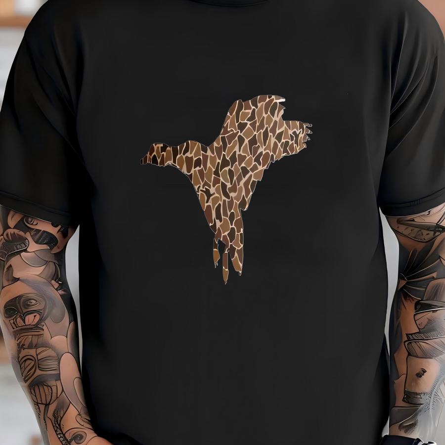 Duck Mug, Custom Duck Camo Mug, Custom Enamel Mug, Custom Camouflage Mug, Custom Duck Design, Duck Mug T-shirt