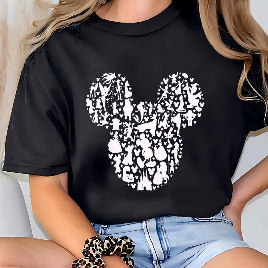 Family Shirt, Shirt For Women, Ear Shirt,  Silhouette Shirt, Tshirt For Kids, 2025 Trip T-shirt