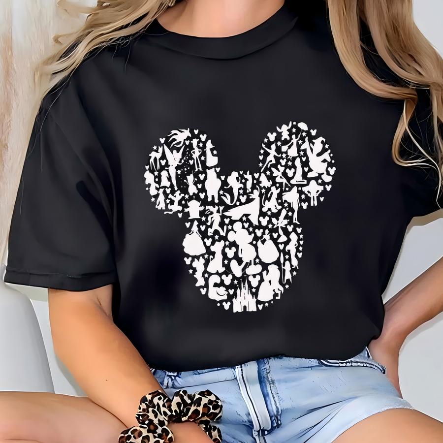 Family Sweatshirt, Shirt For Women, Ear Shirt,  Silhouette Shirt, Bound, Family Reunion Trip T-shirt