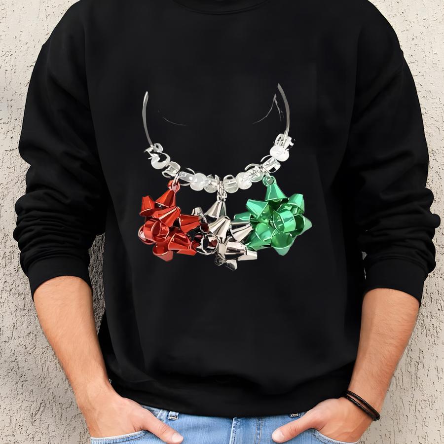 Christmas Bow Tumbler Charm Cup Charm Tumbler Accessories Handle Charm Christmas Gift Water Bottle Stocking Stuffer Sweatshirt