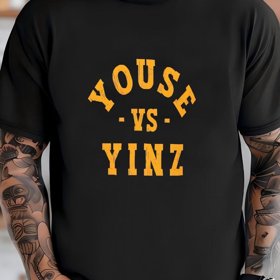 Youse Vs Yinz Shirt, Pittsburgh Shirt, Football Game Day Shirt, Pittsburgh Tailgate Apparel, Funny Football Shirt, Battle Of Pennsylvania T-shirt