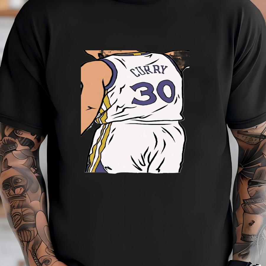 Steph Curry 3-point Celebration Glossy Sticker (3”, Water Resistant) Laptop And Phone Decal T-shirt