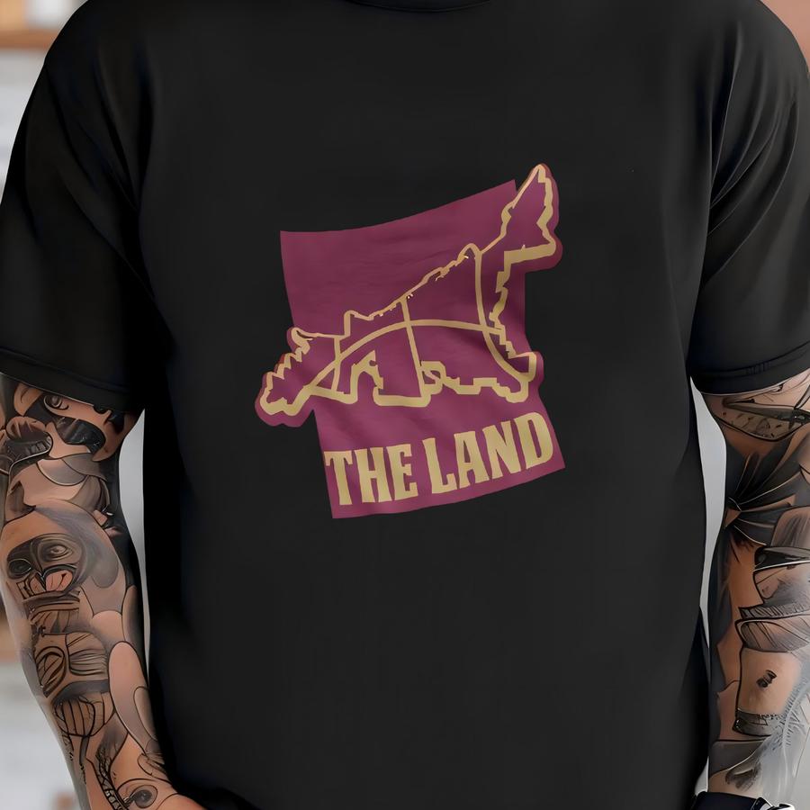 Cleveland Women's Racerback Tank Top: The Land Gym Apparel T-shirt