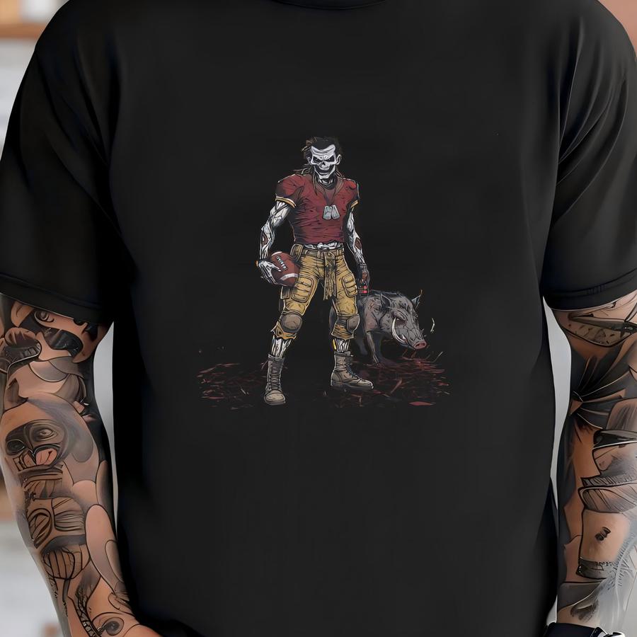 Washington Football Crewneck, American Team Sports Sweatshirt, Us Sports Clothing, Football Fan Gift, Football Lover, Vintage, Commander T-shirt